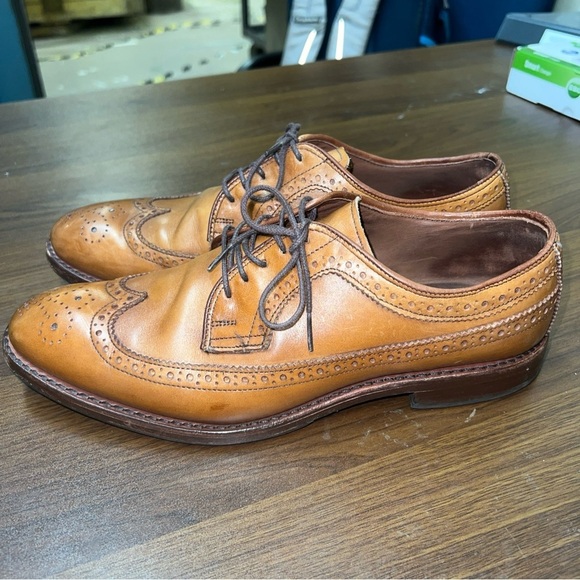 Allen Edmonds “McGregor” Wing Tip Oxford in Walnut Mens Size 8.5D - Picture 5 of 14